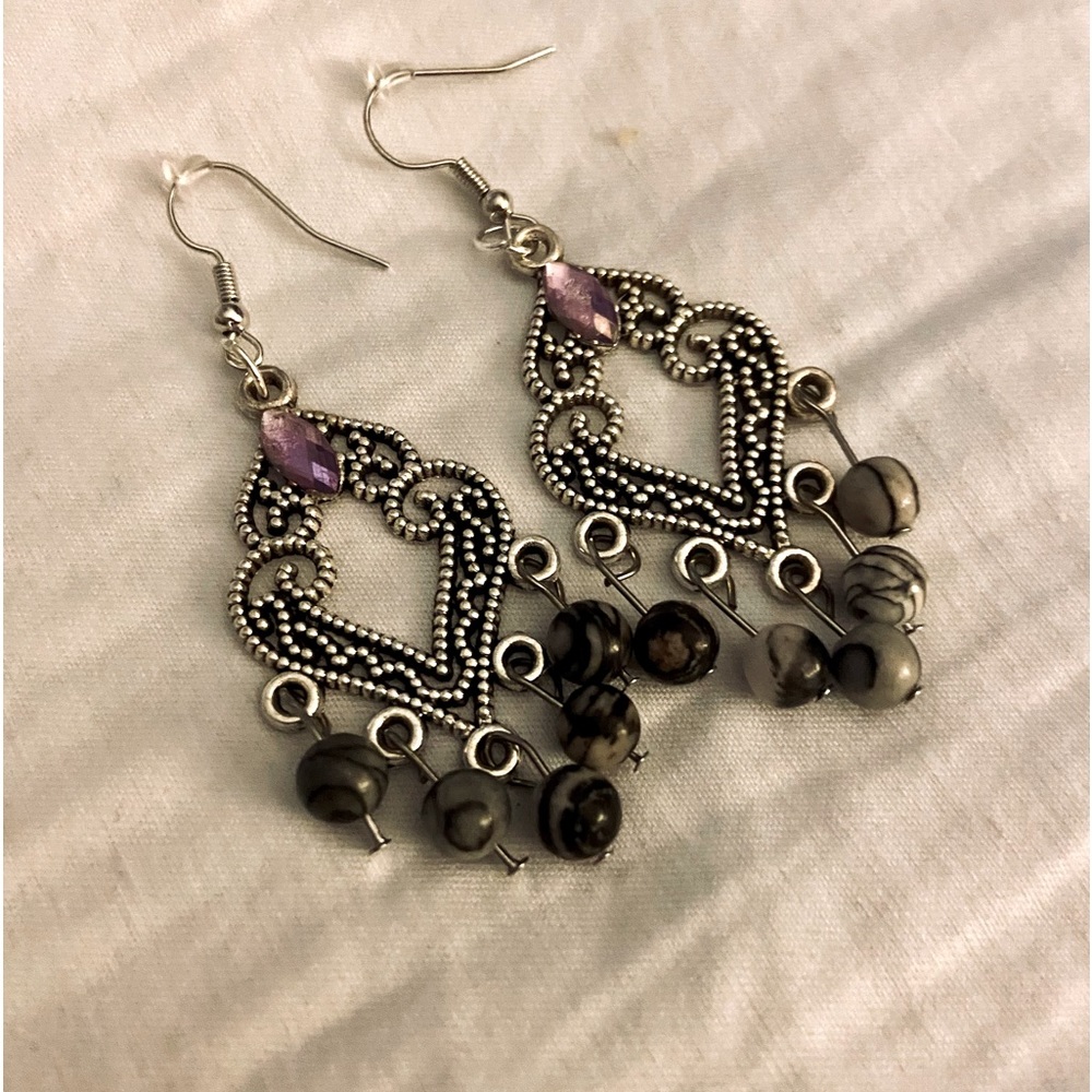 Macy’s Tibetan Silver Earrings